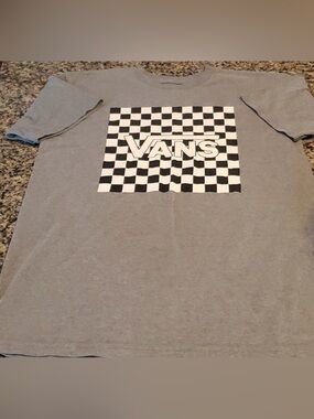 Vans men's medium t-shirt gray